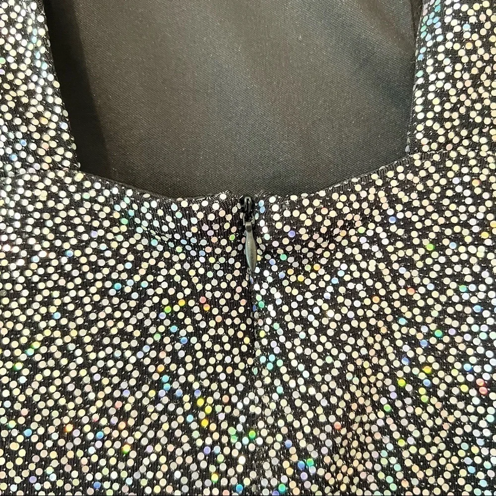 Alexia Admor Rainbow Sequin Dress